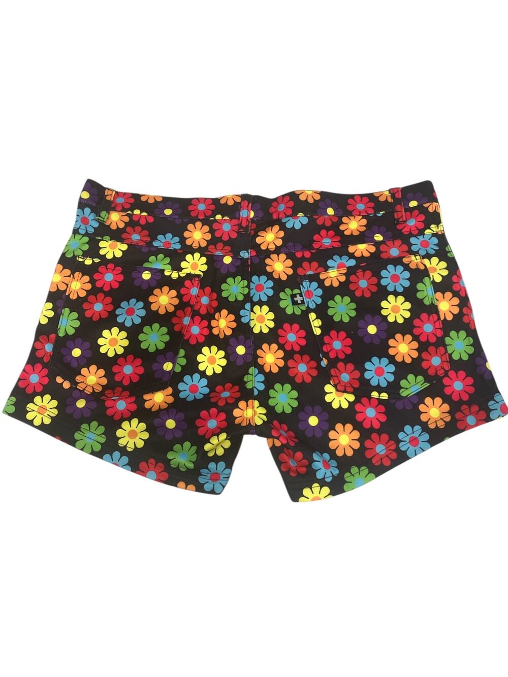 Andrew Christian Castro Capsule Flower Power Shorts XL Extra Large Floral Print